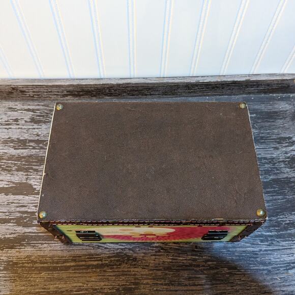 Decorative Kids Hedgehog Jewelry Box Green/Pink/Brown - Picture 6 of 6